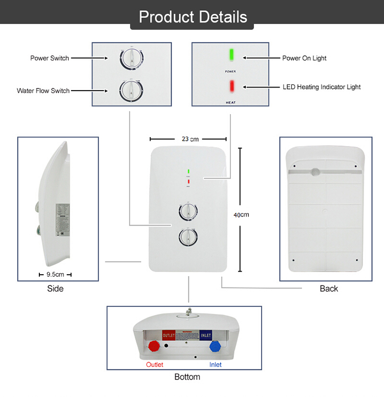 tankless hot water heater