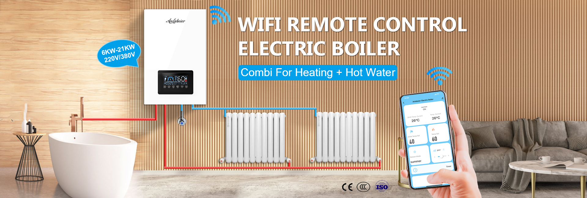 Wall Hung Electric Boiler