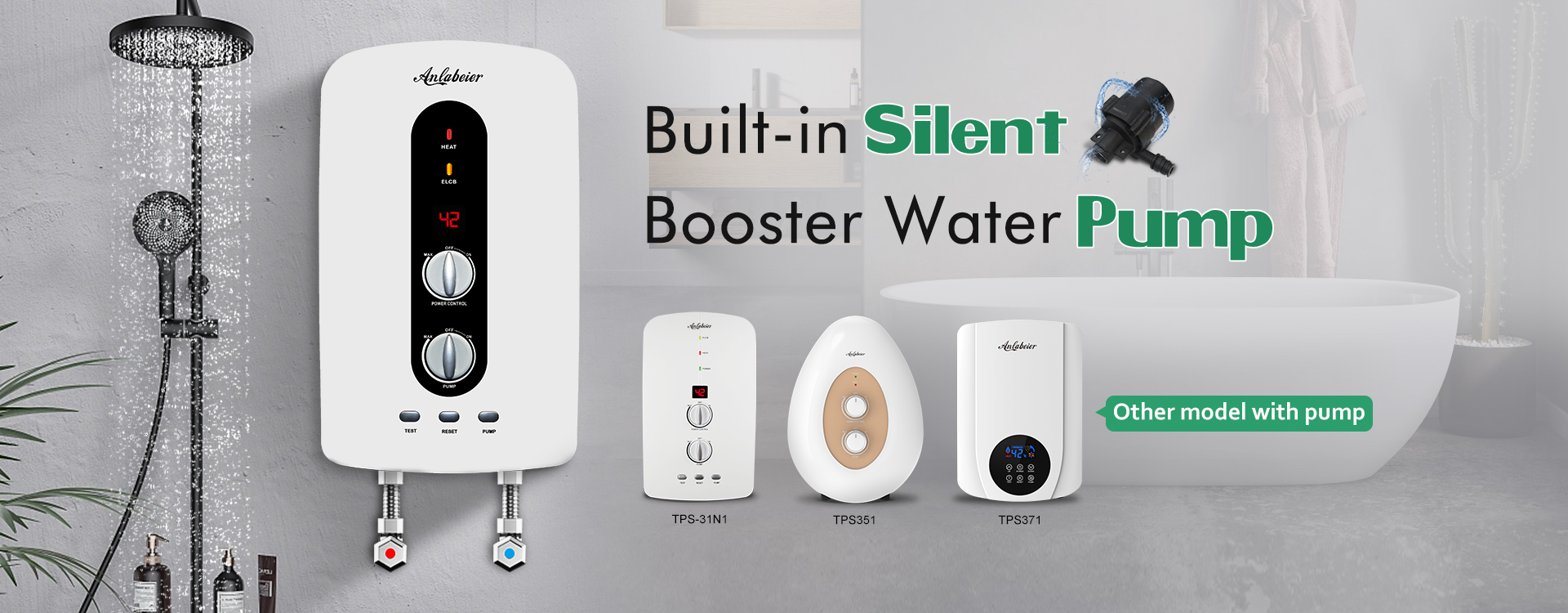 electric tankless hot water heater